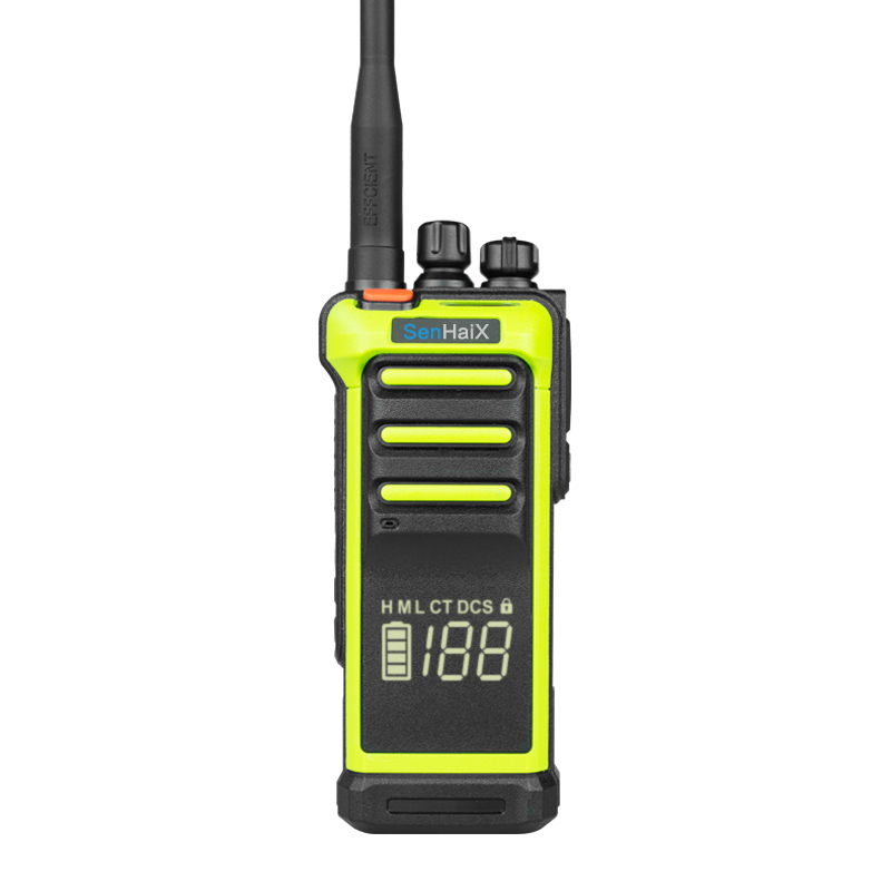 UHF VHF 10W Genggam Radio Dua Arah