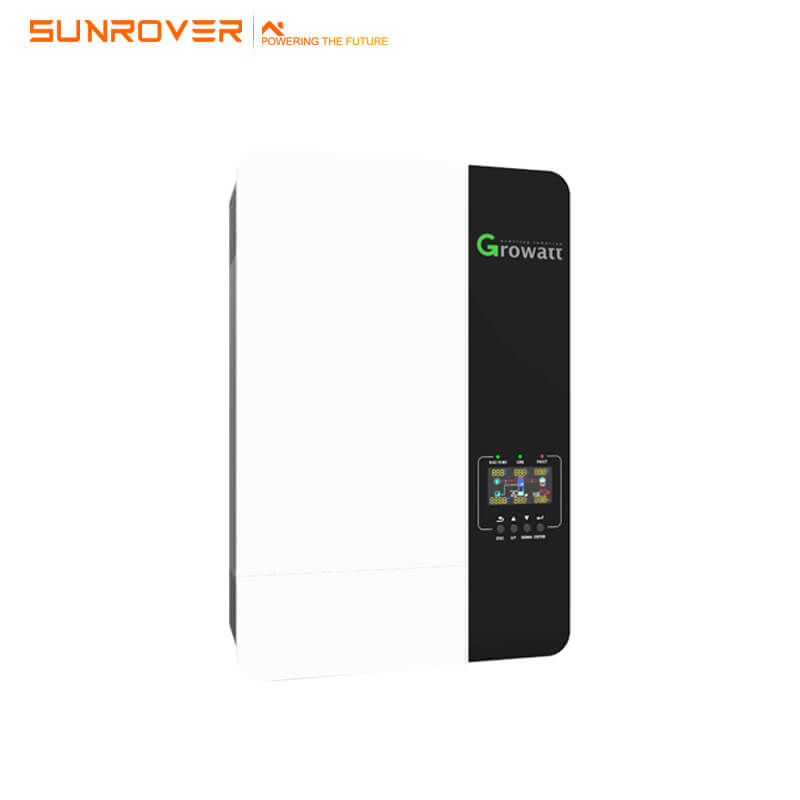 Sunrover Growatt SPF3500ES SPF5000ES 24V 48V Off Grid Solar Inverter dengan Fungsi Paralel
