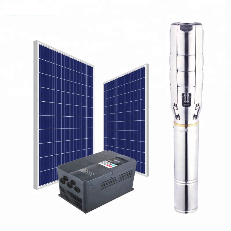 Sistem pompa air tenaga surya submersible untuk pertanian
