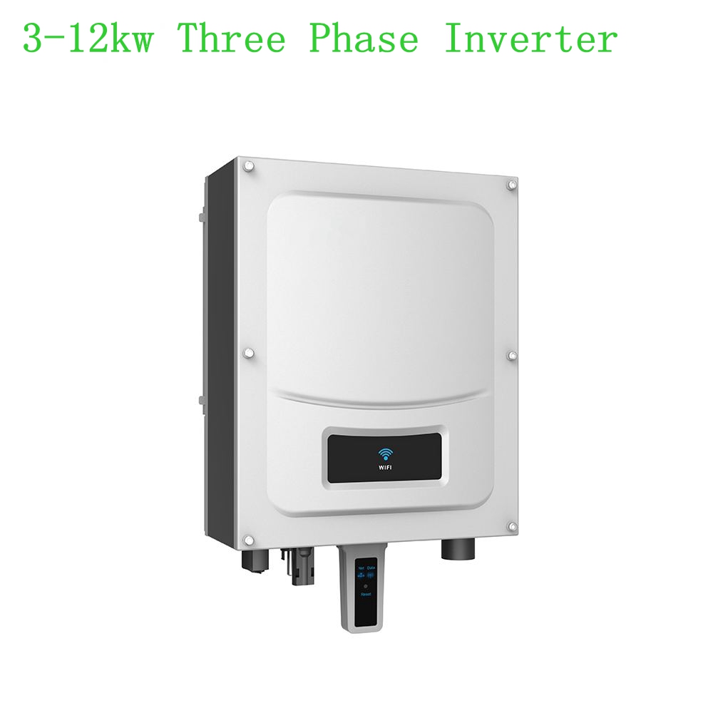 Inverter 3Phase Kecil 4kw 5kw 6kw 8kw 10kw 380v 400v Pada Grid Inverter untuk Sistem Tenaga
