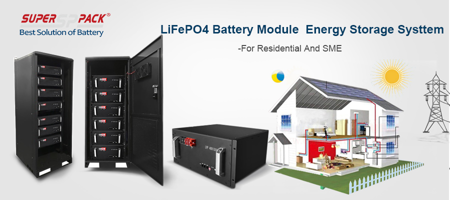 Sistem Penyimpanan Energi Modul Baterai LiFePO4