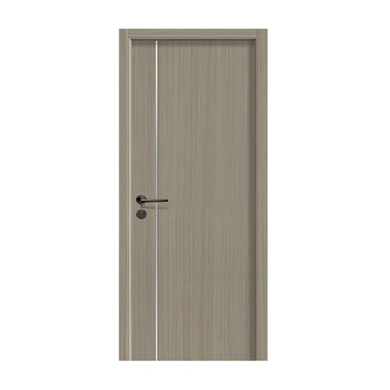 Desain baru White Oak Veneer Door Kedap Suara Kamar Tidur MDF Pintu Kayu Melamin Pintu Kayu Jati Solid