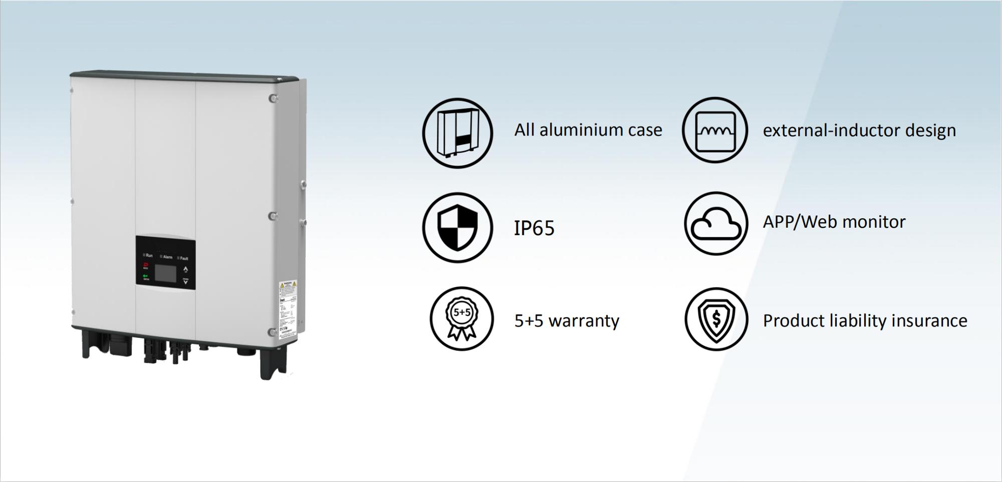 pada inverter jaringan