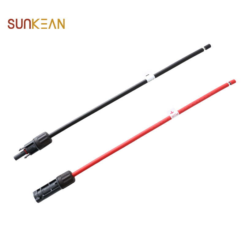 10AWG UL Solar Extension wire dengan DC Waterproof Connector Male Female
