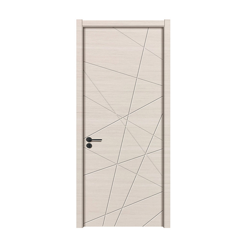 Gaya Modern Pintu Kayu Interior Kamar Tidur MDF Pintu Kayu PVC Pintu Kayu Melamin Berkualitas Tinggi
