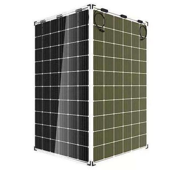 Mono 60cells Photovoltaic 310w 320w 330w Bifacial PERC Modul Surya Ganda Dijual
