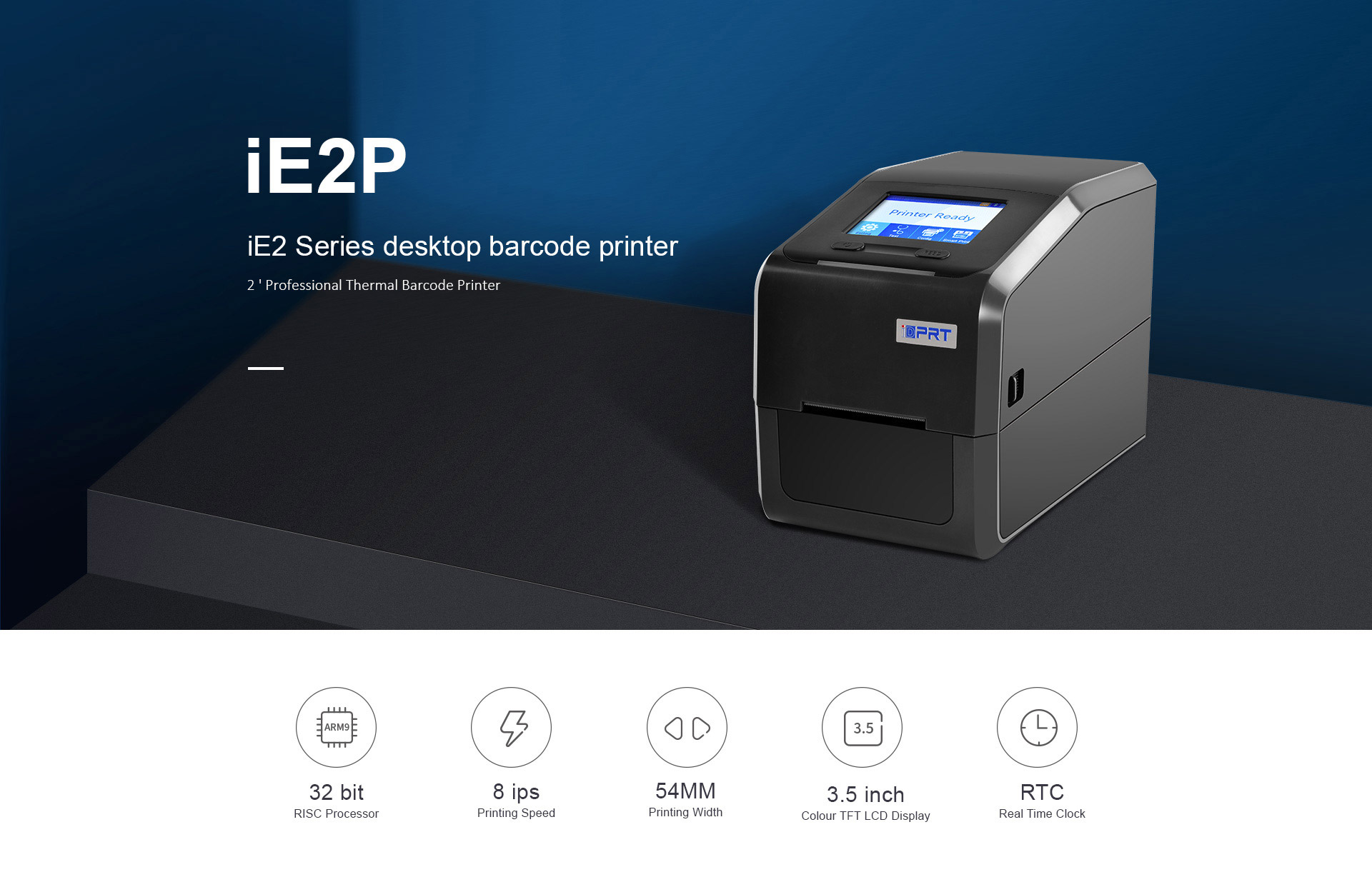 Printer label barcode transfer termal kompak