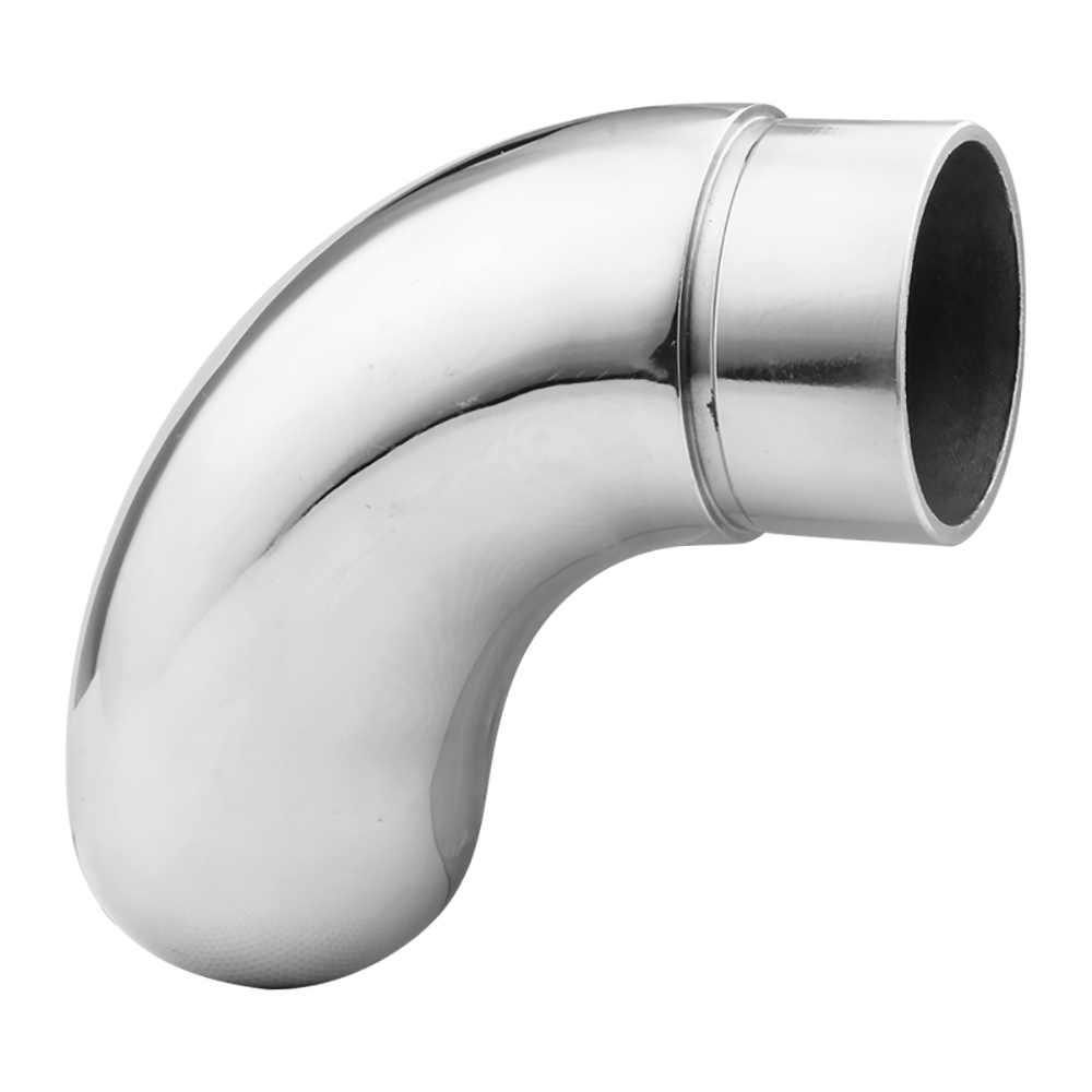 Grosir 304 316L Seamless Balustrade Accessories Fittings Stainless Steel Elbow Manufacturers
