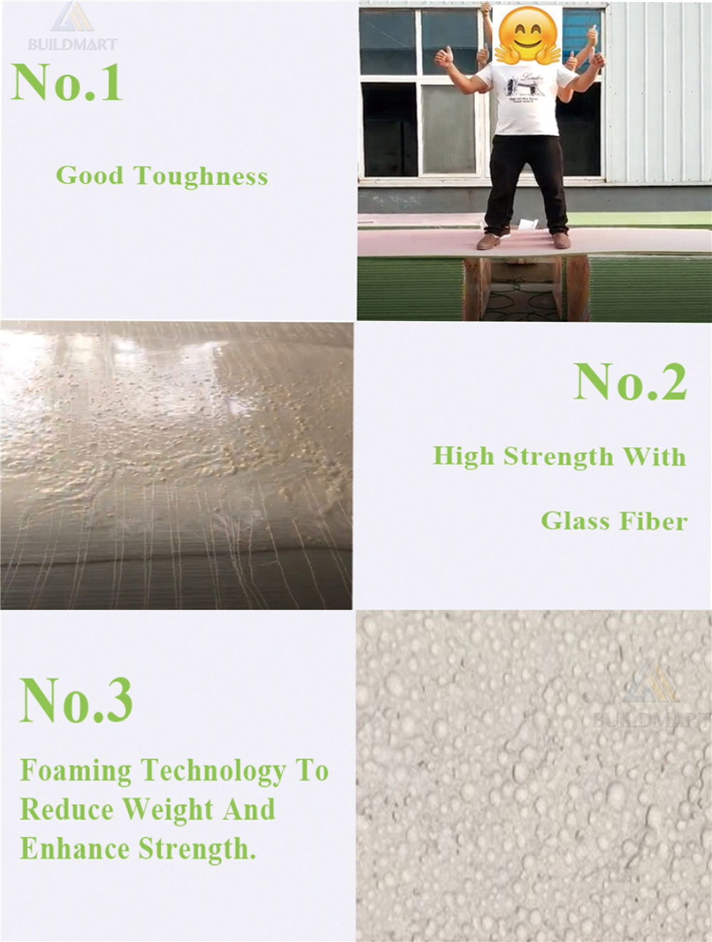 Luxury gypsum board