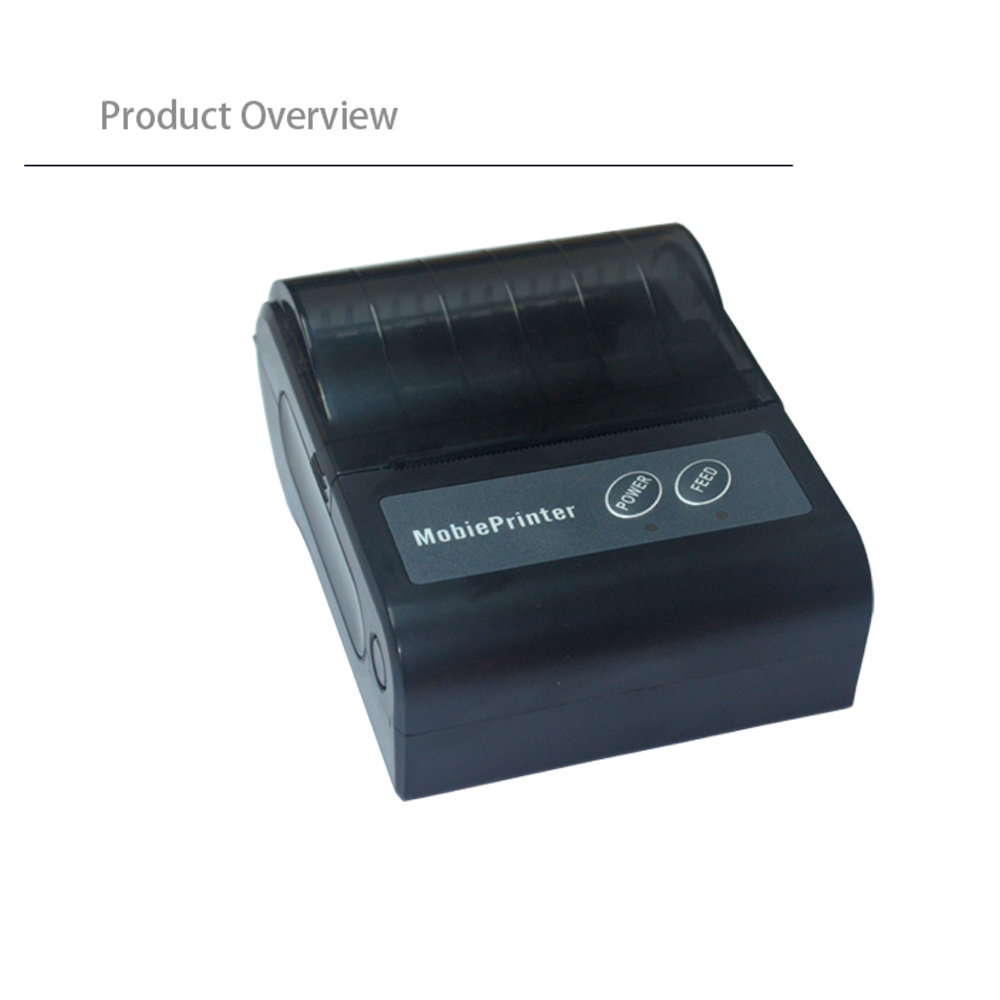 80mm mini printer termal bluetooth portabel