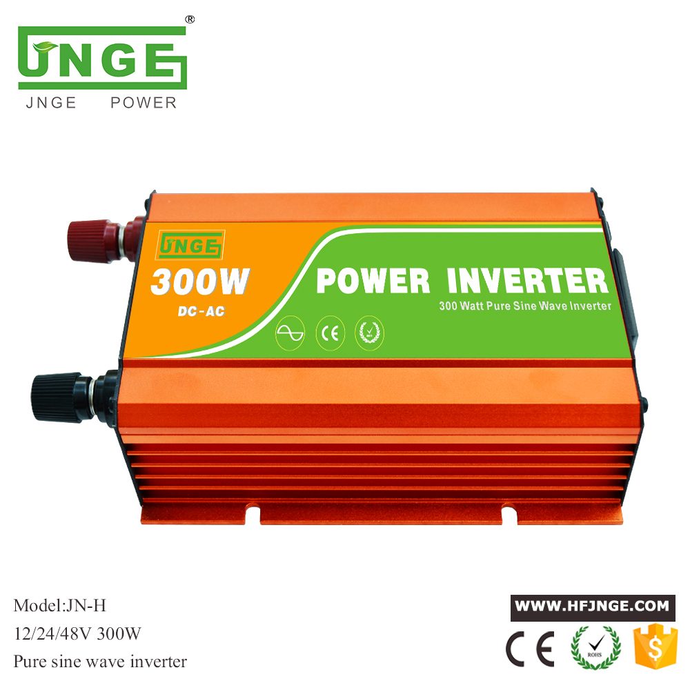 300w power inverter 12v 24v DC ke 110v 220v AC inverter gelombang sinus murni mobil inverter
