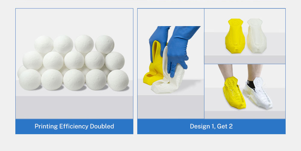 Produktivitas Ganda Sistem Pencetakan 3D DMP