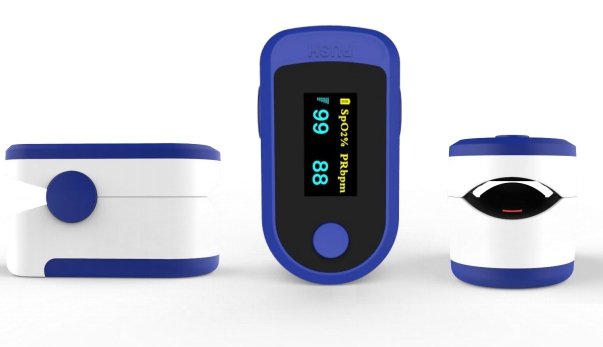 Portabel Fingertip Pulse Oksimeter Dan Monitor Jari Oksimeter