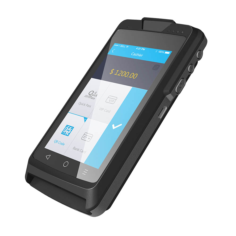 Keuangan Paling Portabel 4G Paypass Paywave PCI PTS Android EFT Smart POS
