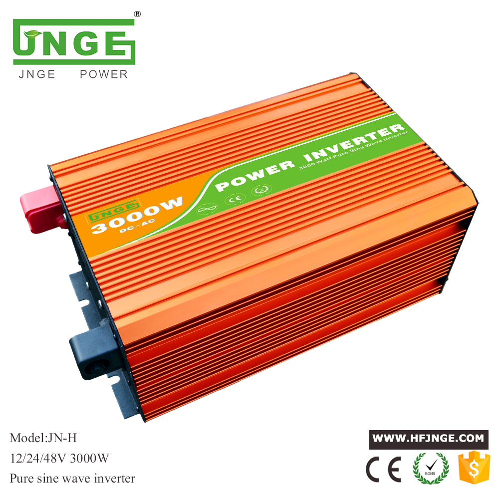 3000 watt inverter gelombang sinus murni 12v 24v 48v 96v DC ke 100v -240v AC inverter gelombang sinus murni
