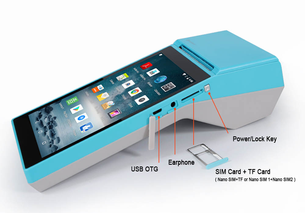 Pos toko ritel android 4G Genggam