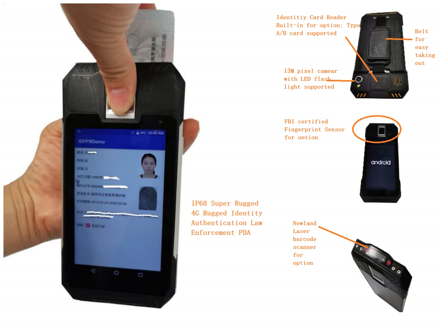 PDA Biometrik ID Nasional