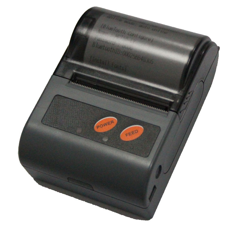 2 Inch Mini Android Bluetooth Thermal Printer Kompatibel dengan Bluetooth dan USB

