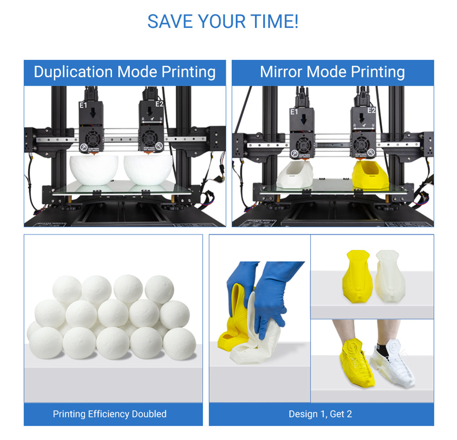 Tenlog DMP 3D Printer Menghemat Waktu Anda