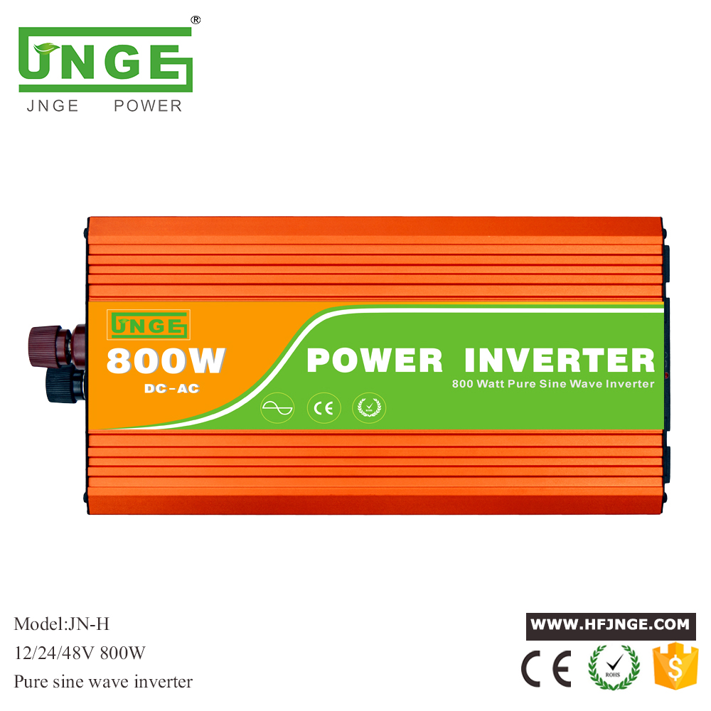 800w inverter 12V 24V DC ke 100/110/120/220/230/240V AC power inverter generator untuk alat rumah dan mobil
