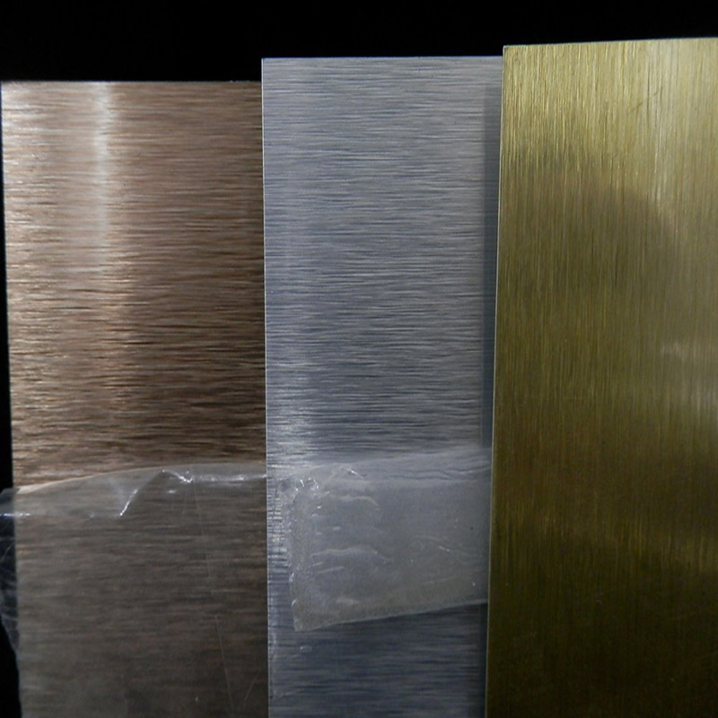 Kuas Pola Film Laminated Steel Coil / Sheet untuk Kulkas
