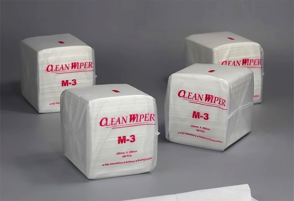 Viscose Nonwoven Lint Free M-3 Industrial Cleanroom Cleanroom Wiper