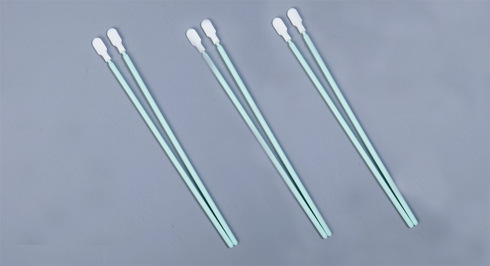 PS761B Cleanroom Polyester Head Swab Penggunaan Elektronik