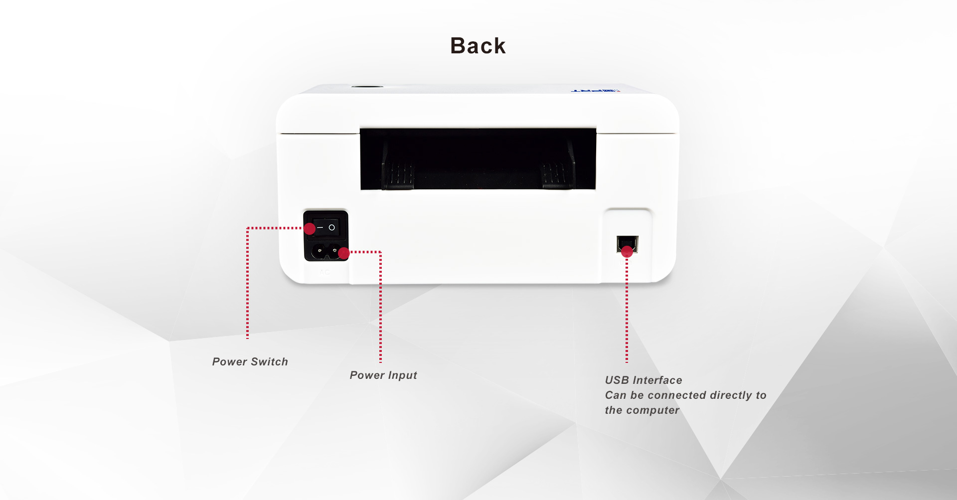 Printer label pengiriman termal