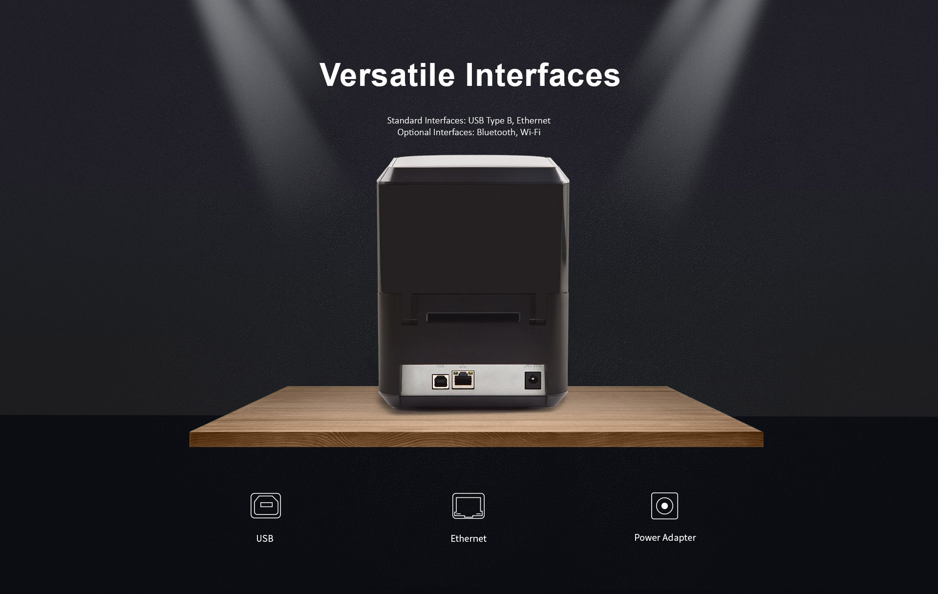 Printer barcode transfer termal desktop 2 inci