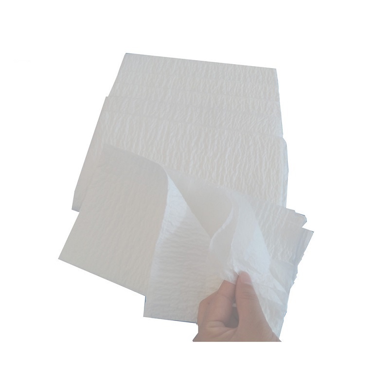 Handuk kertas serap kertas tangan medis 4ply samaran kertas yang diperkuat
