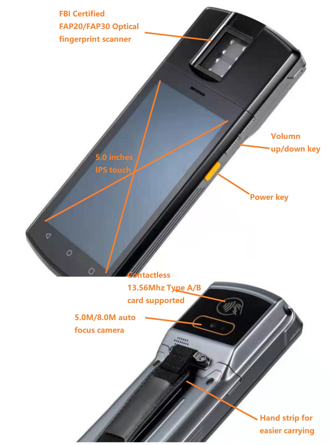 Terminal biometrik Android FAP30