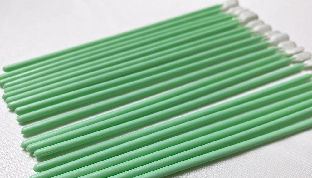 Penggunaan Industri Cleanroom Polyester Long Handle Swab