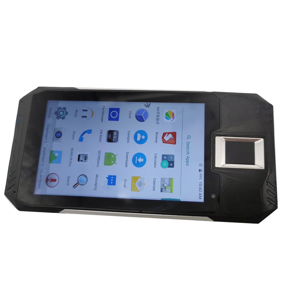PDA yang kokoh dengan biometrik
