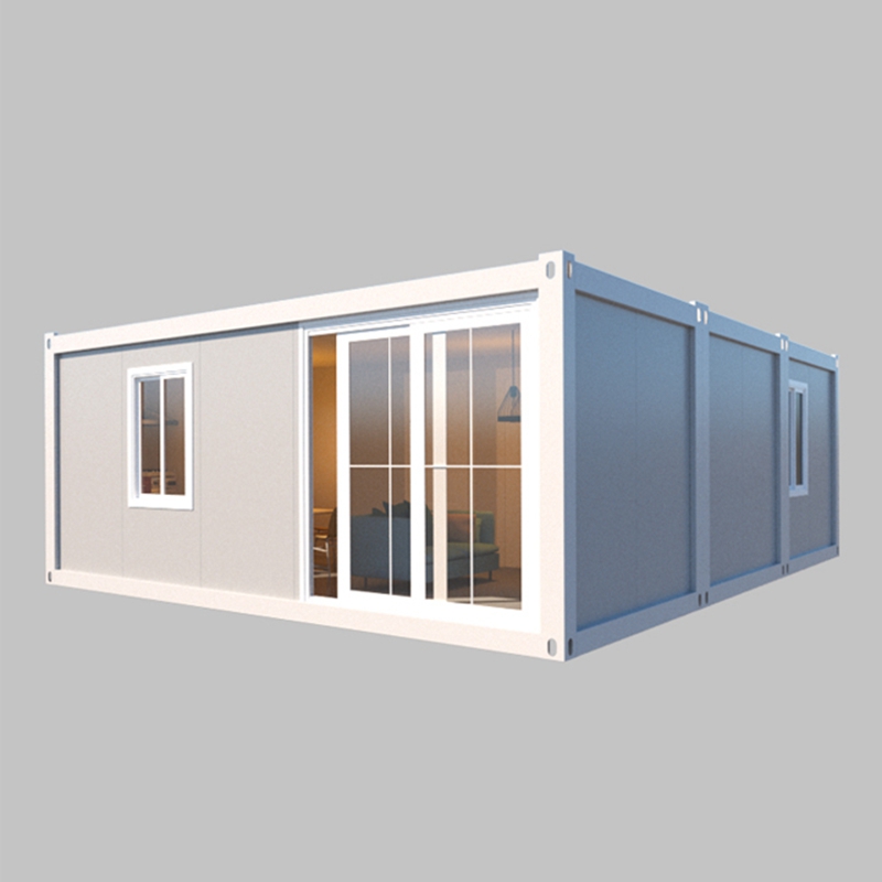 Instal Cepat Modular Mobile Prefabrikasi Bangunan Rumah Kontainer Bahan Baja / Kantor / Asrama
