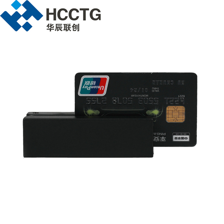 USB Swipe Magnetic Stripe dan IC Card Combo HCC100
