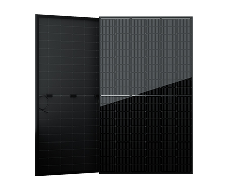 panel surya bifacial