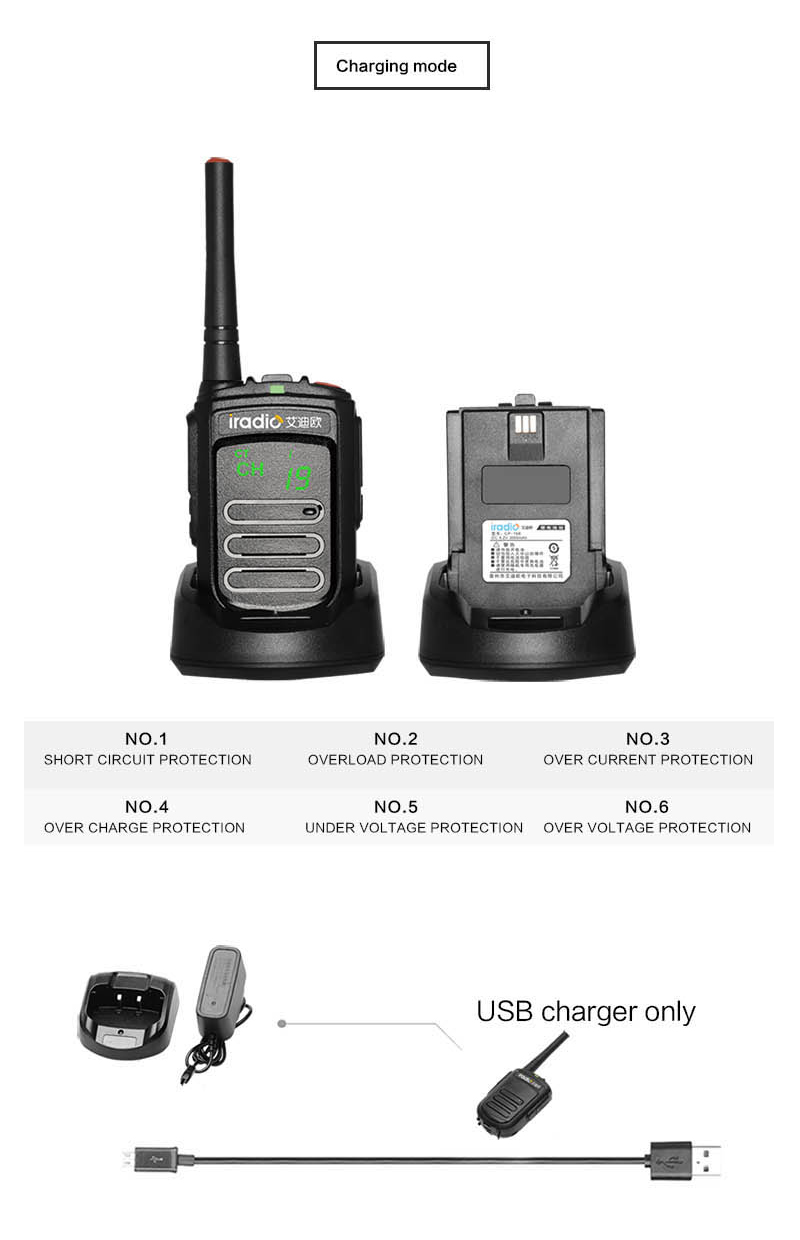 radio portabel UHF komersial