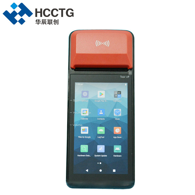 Kartu Mifare NFC ISO14443 Android 11 Smart POS Terminal Dengan Thermal Printer R330P
