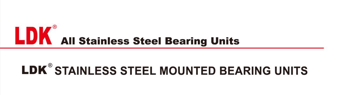 Unit Bantalan Terpasang Stainless Steel SSUCP205