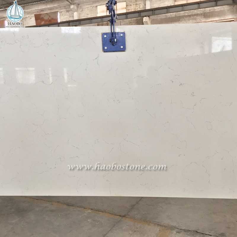 Lempengan Marmer Putih Carrara untuk Lantai dan Ubin Dinding
