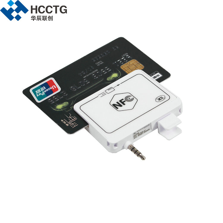 Kontak Cerdas Portabel/Pembaca Kartu Mate Ponsel NFC Tanpa Kontek

