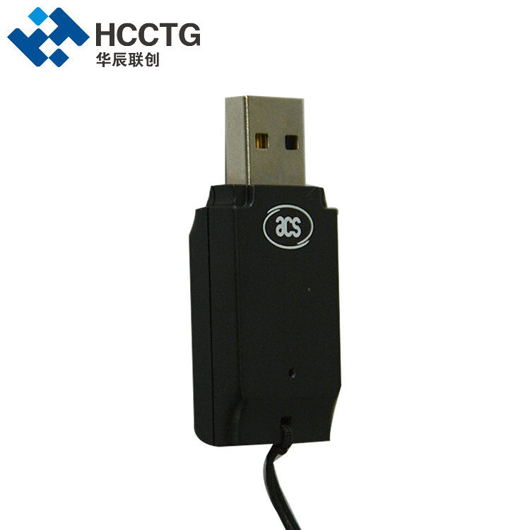 PC/SC Pembaca Kartu Cerdas EMV USB Ringkas ACR39T-A1
