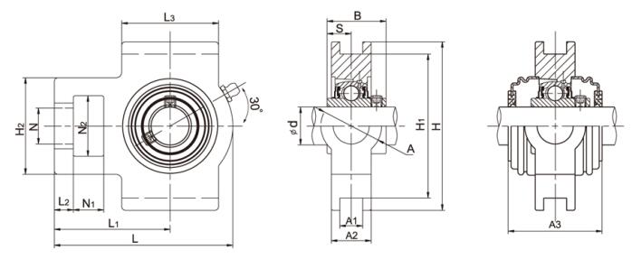 Ambil Unit Bantalan UCT208