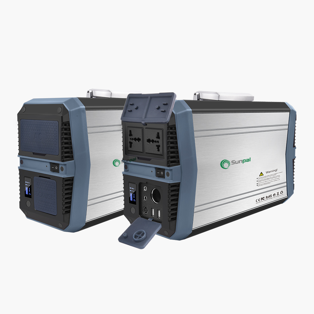 Sunpal 500W 145600mah Kapasitas Besar Bank Tenaga Surya Portabel Generator Tenaga Surya Mini Untuk Berkemah Gurun
