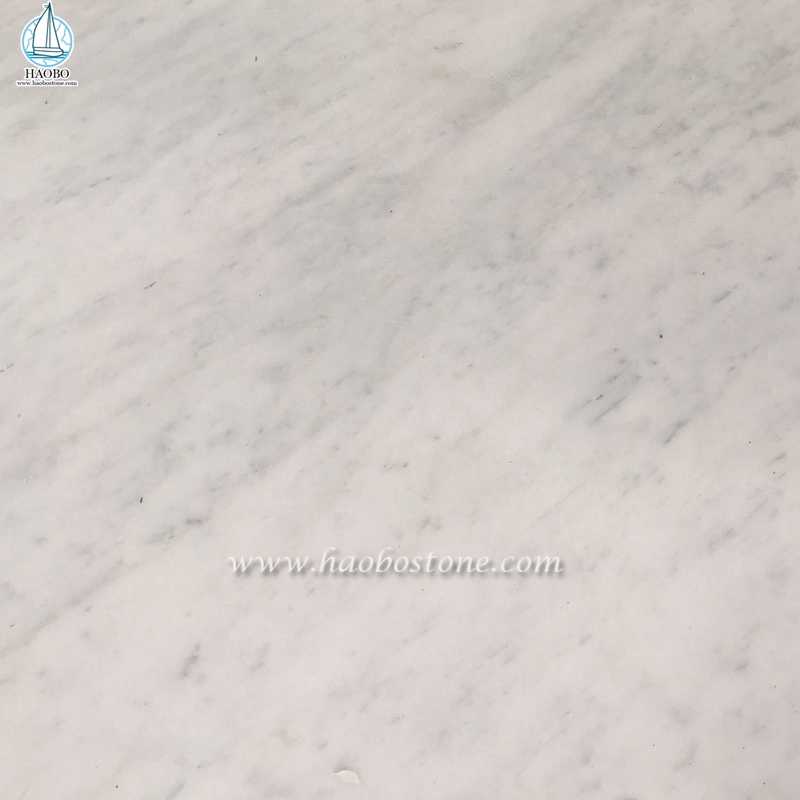 Batu Nisan Pemakaman Ukiran Marmer Putih Carrara
