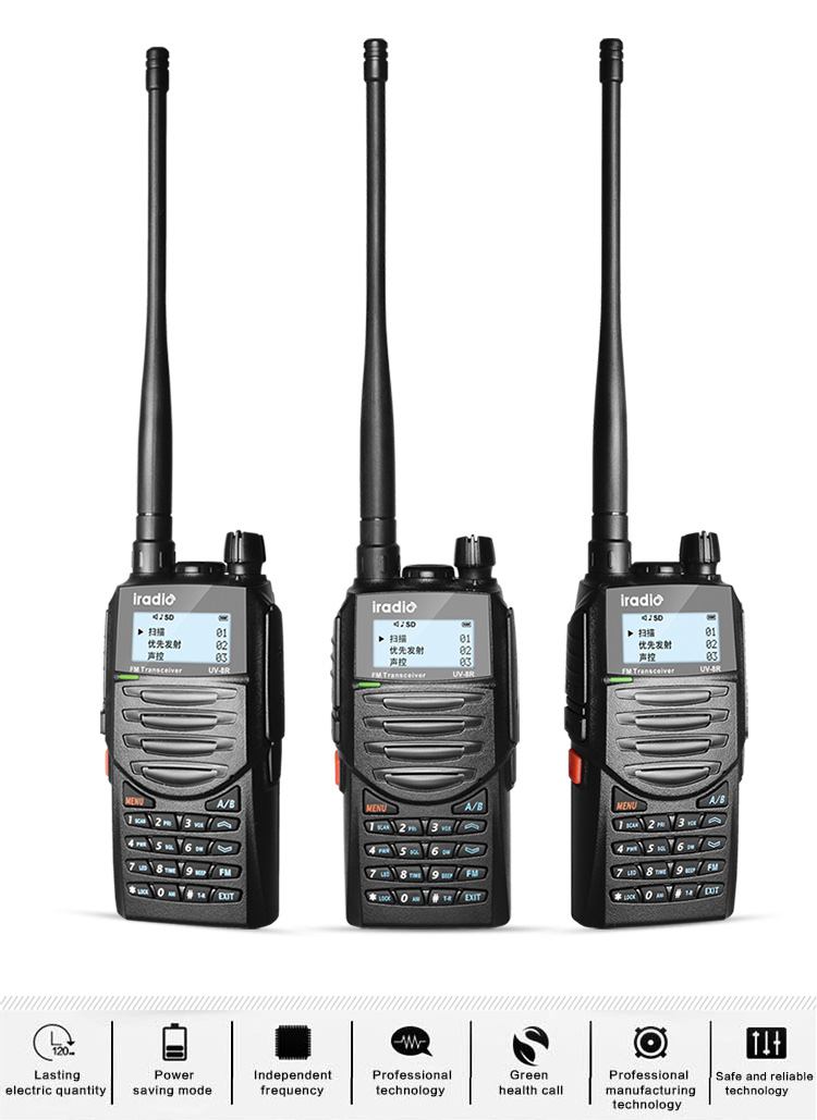 dual band genggam radio ham jarak jauh