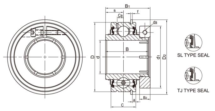 Bantalan Bola UER205