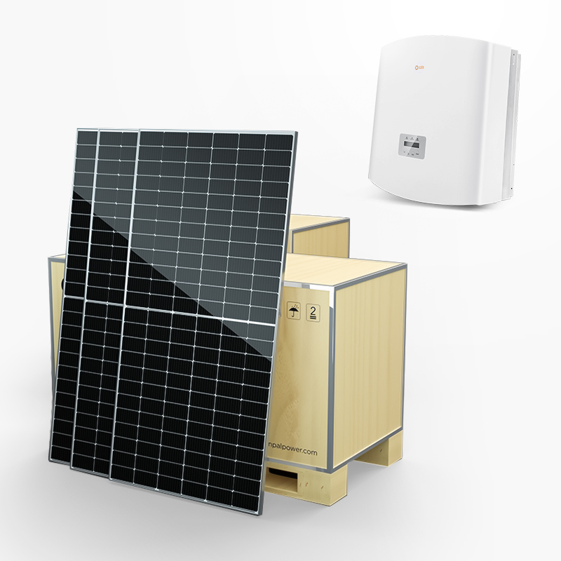 Kit Sistem Energi PV Surya Ongrid Untuk Penggunaan Komersial
