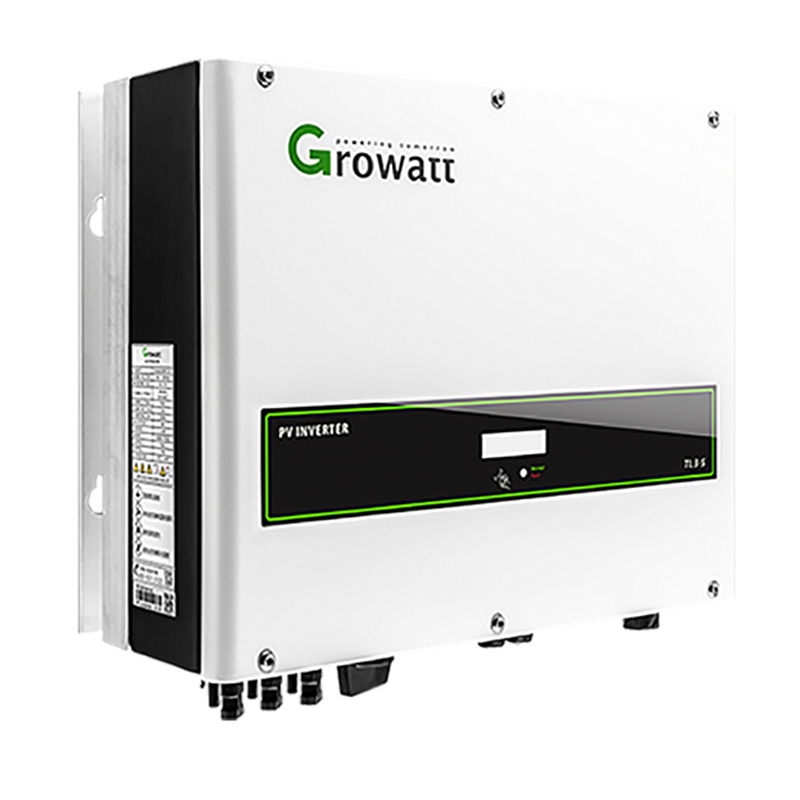 Inverter surya Growatt 10000TL3-S Tiga Fase 2 MPPT pada inverter jaringan
