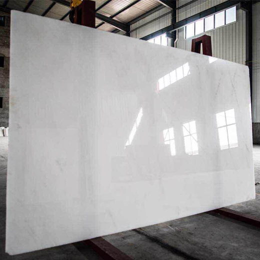 Marmer alami putih kristal untuk bahan batu konstruksi proyek
